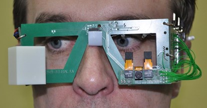 First prototype of eGlasses